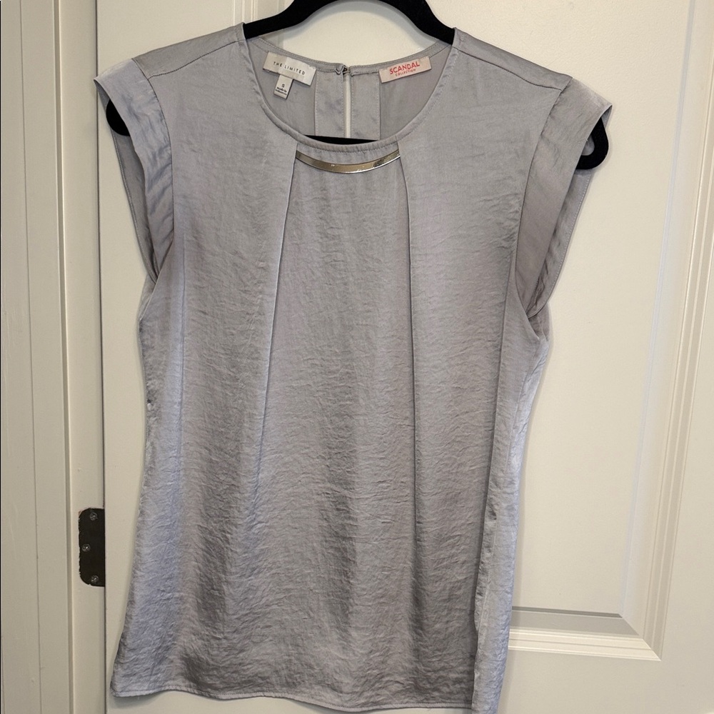 The Limited Silver Women's Blouse